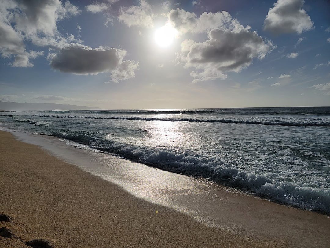 A Beach In Hawaii (Yes, I took this picture. No you can't use it.)