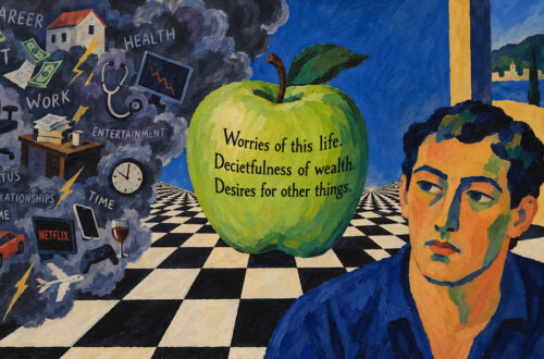 Is the apple of my eye the worries of this life, the deceitfulness of wealth, or the desires for other things?